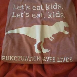 Graphic T-Shirt with Dinosaur Print